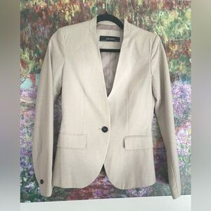 Zara Basic Light Tan Jacket